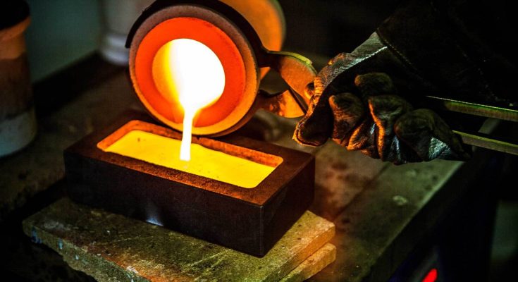 La fusione dell’oro nel corso della storia 1 banco metalli